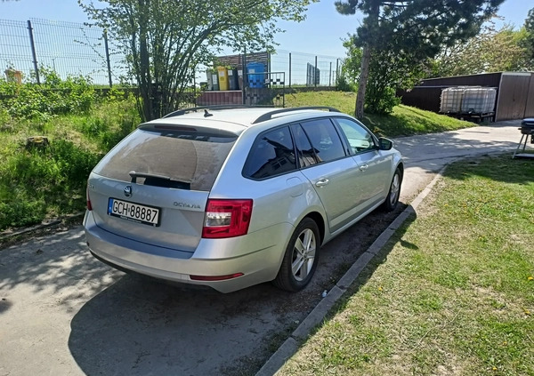 Skoda Octavia cena 78900 przebieg: 103500, rok produkcji 2020 z Chojnice małe 56